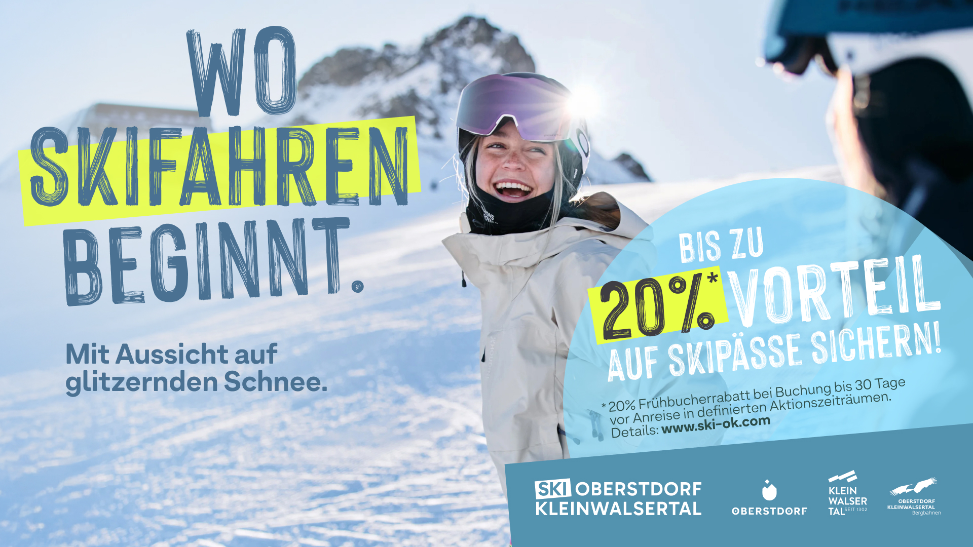 SKI OK - Bis zu 20% auf Ihren Skipass 2025/26 sparen